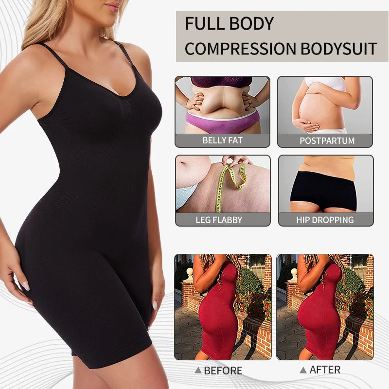 Sculpt Bodysuit Mid Thigh