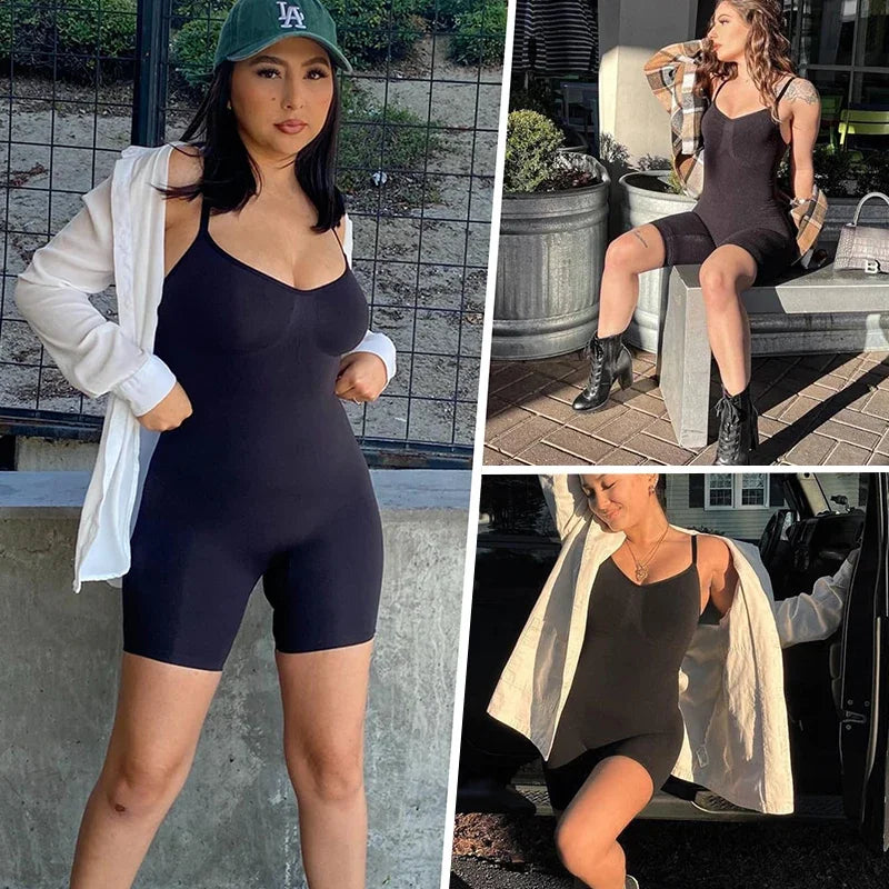 Sculpt Bodysuit Mid Thigh