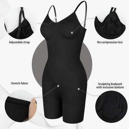 Sculpt Bodysuit Mid Thigh